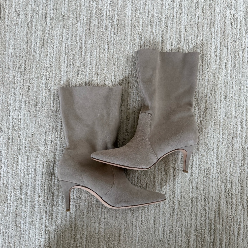 Banana republic suede booties
